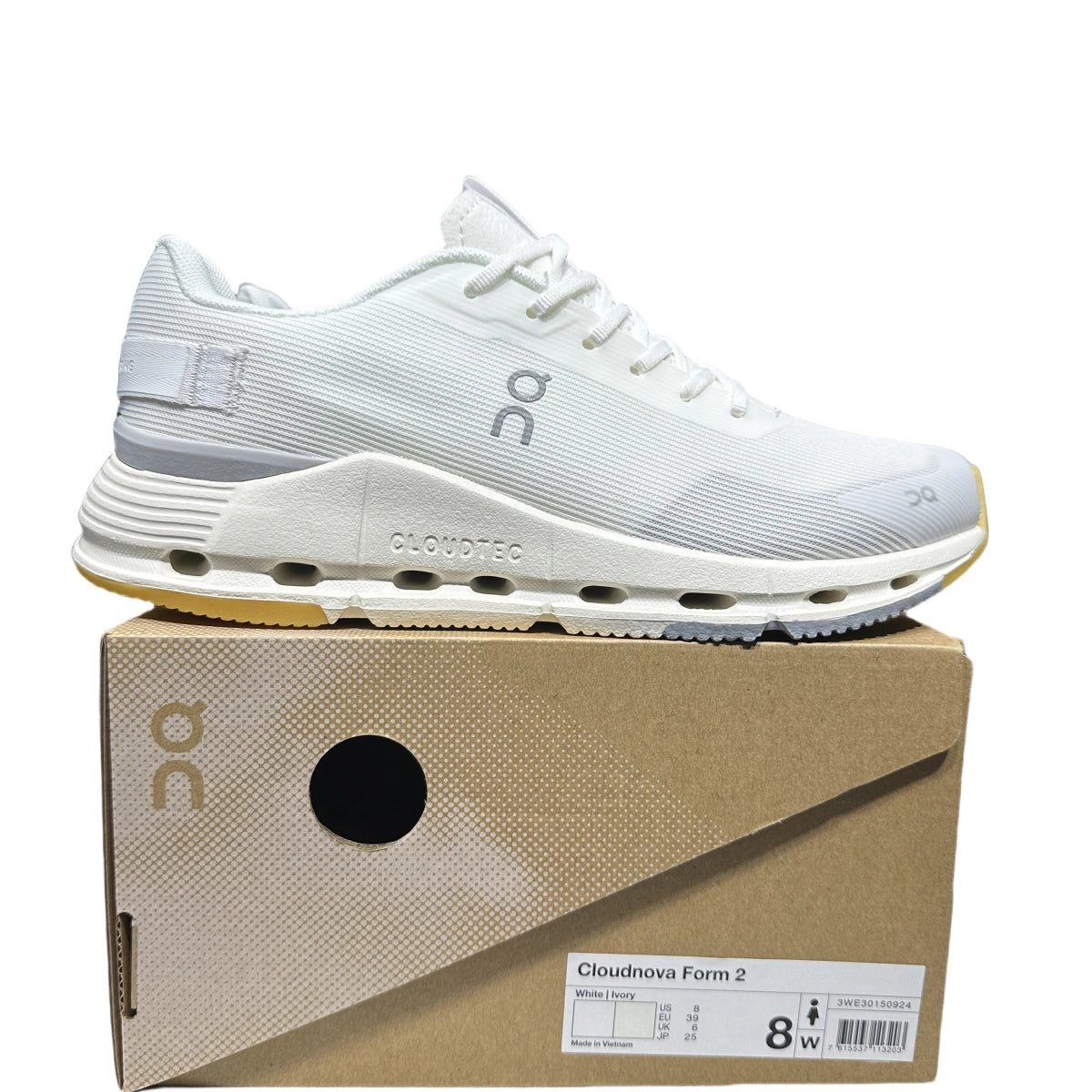 On Cloudnova Form 2 Men's White Ivory