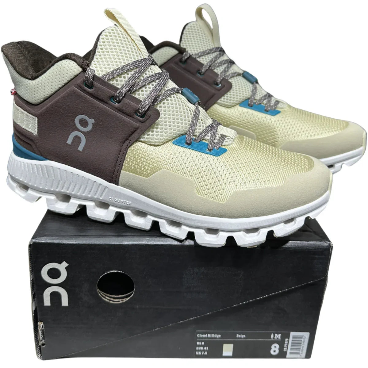 On Cloud Hi Edge Men's Beige/Brown