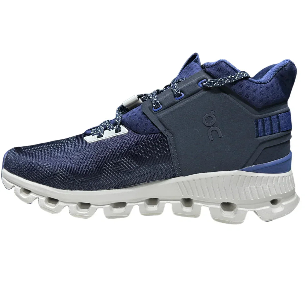 On Cloud Hi Edge Women'S Black at midnight