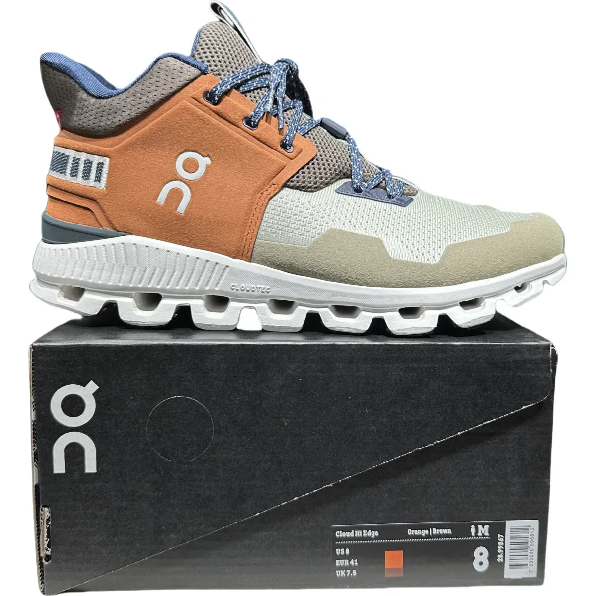 On Cloud Hi Edge Women'S Brownish/Orange