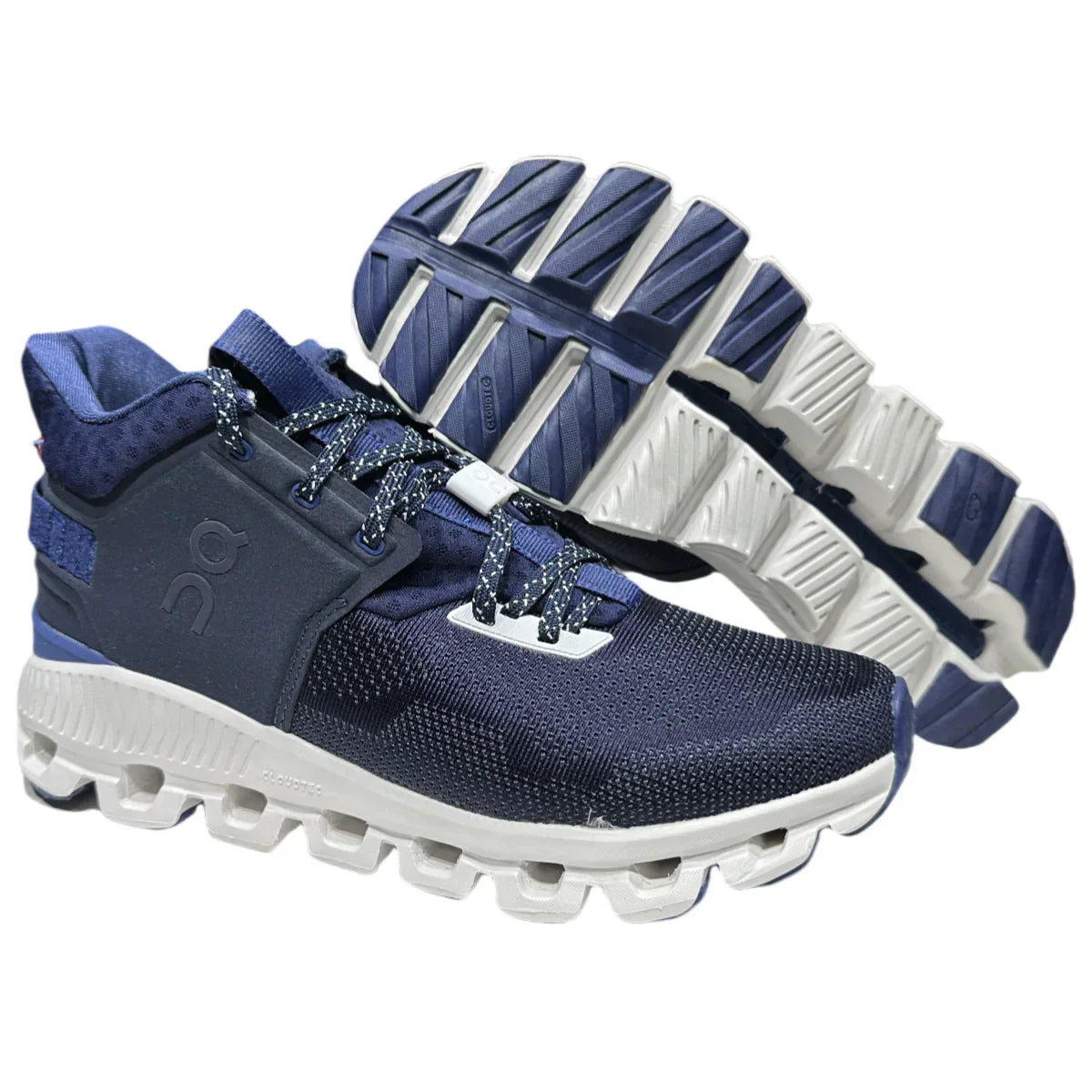 On Cloud Hi Edge Women'S Black at midnight