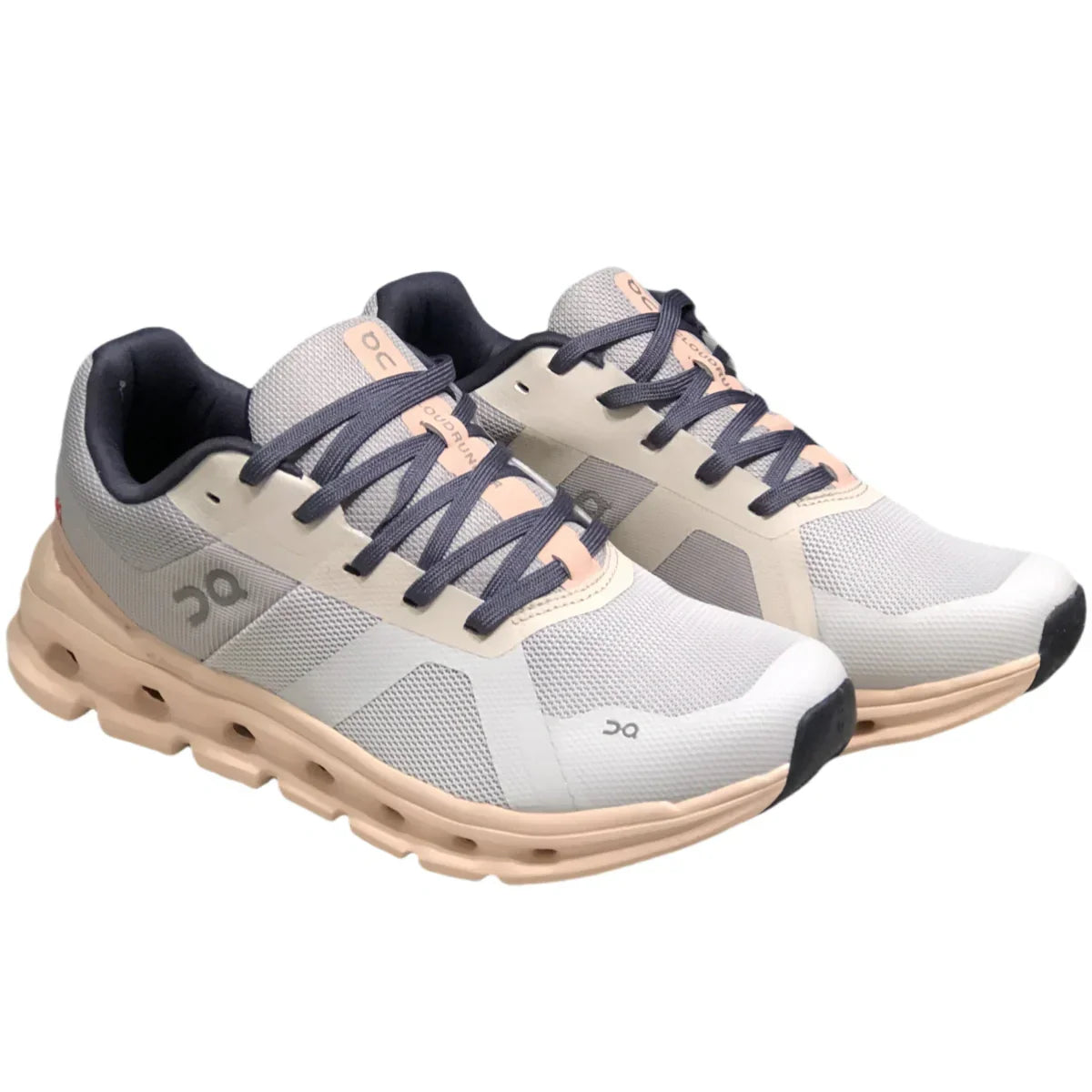 On Cloudrunner Damen Grau/Rosa
