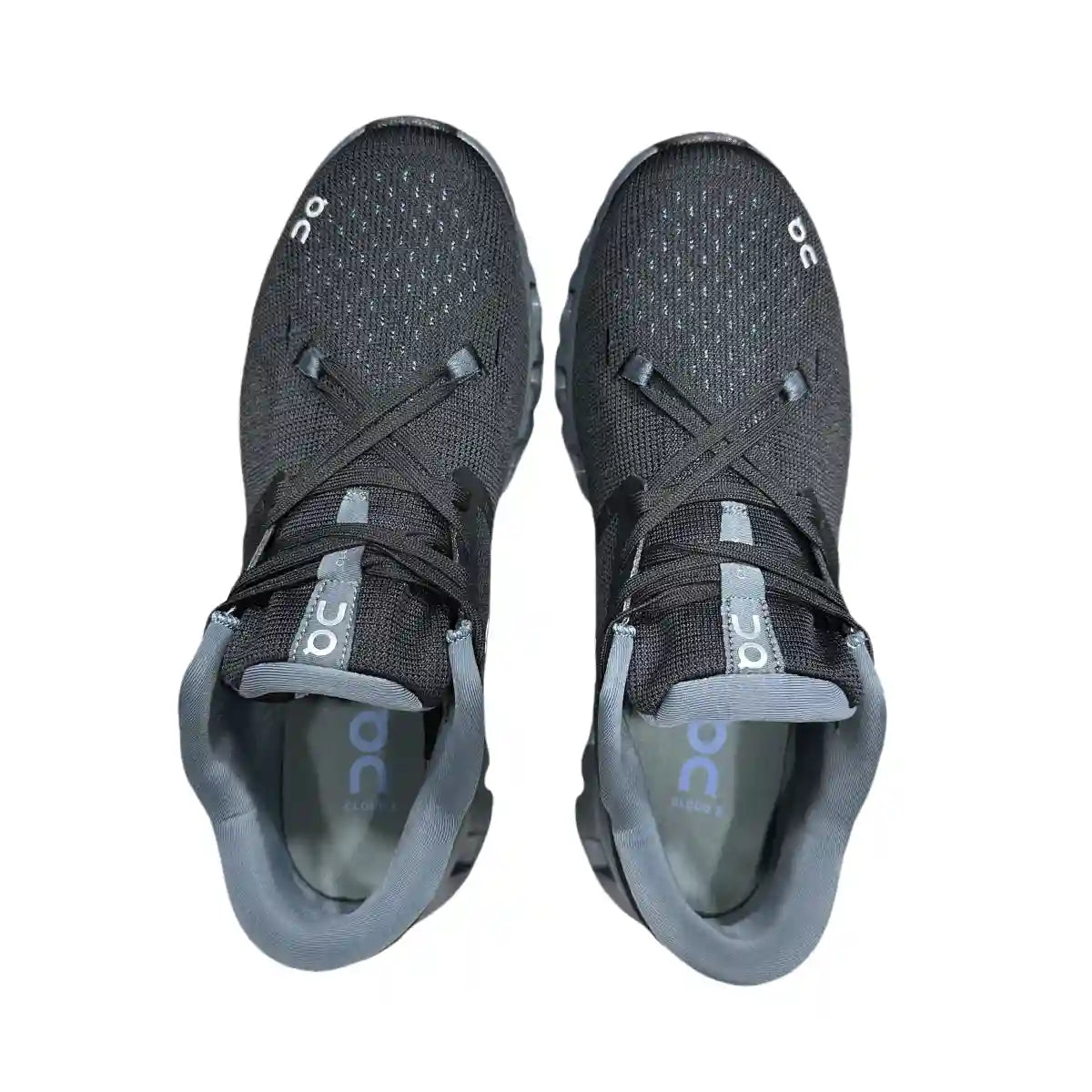 On Cloud X4 Men's Black/Light Gray-Blue