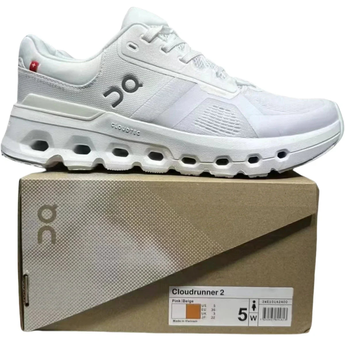 On Cloudrunner 2 Men's White