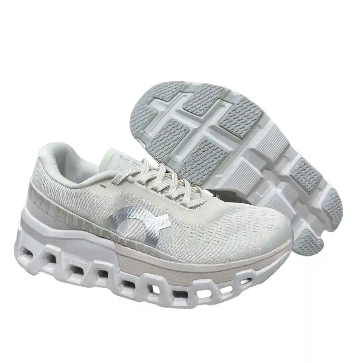 On Cloudmonster 2  Men's Soft Mist White