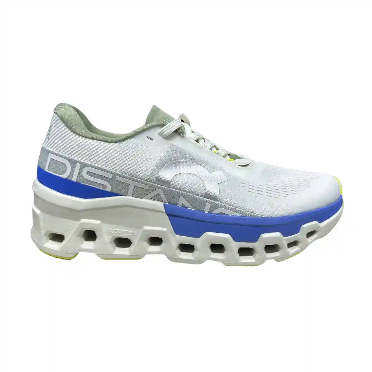 On Cloudmonster 2  Men's White/Cyan Blue