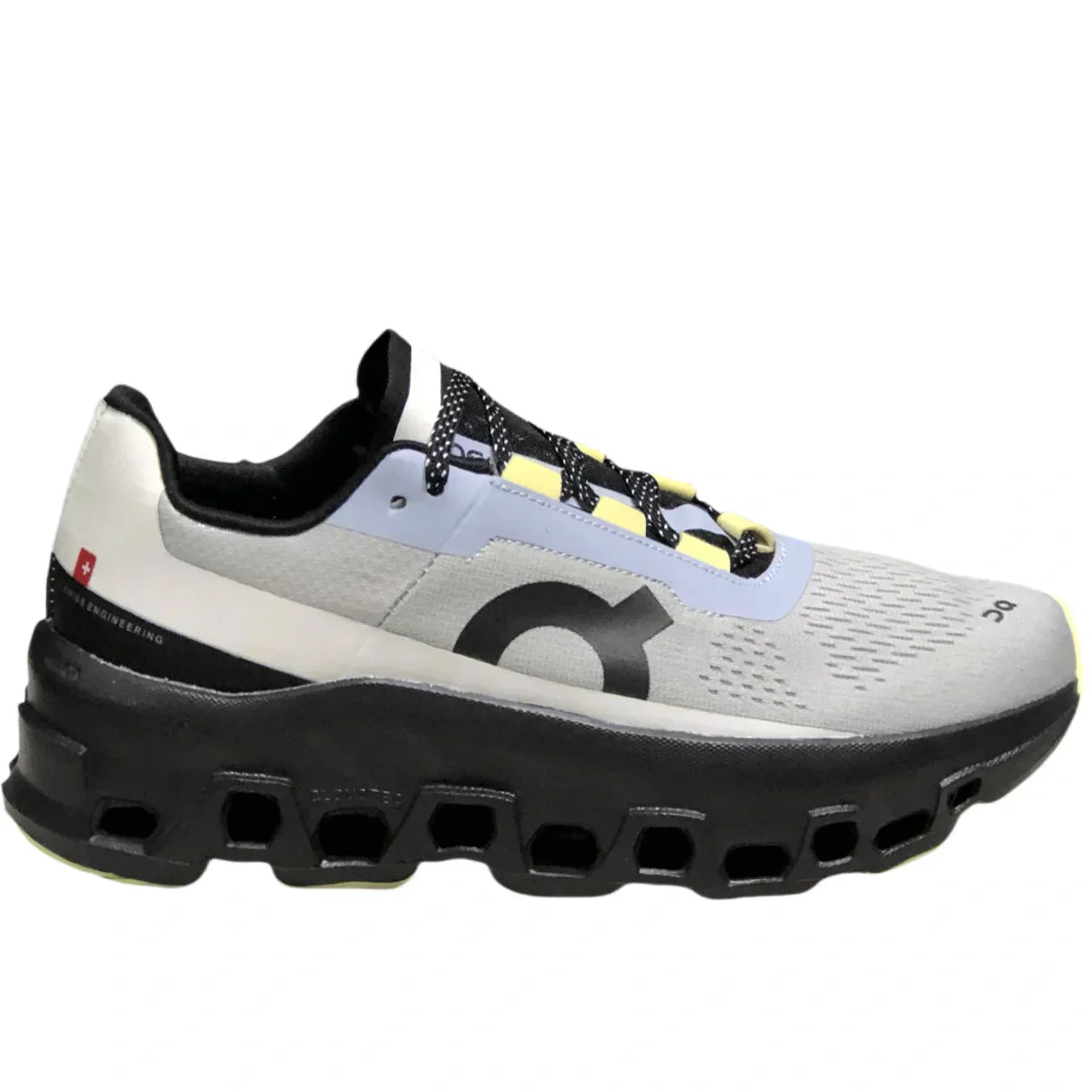 On Cloudmonster Damen Schwarz/Grau