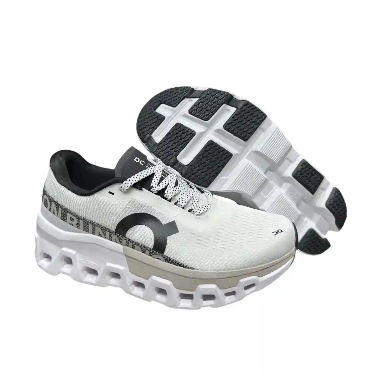 On Cloudmonster 2 Herren Undyed Natural Mist White