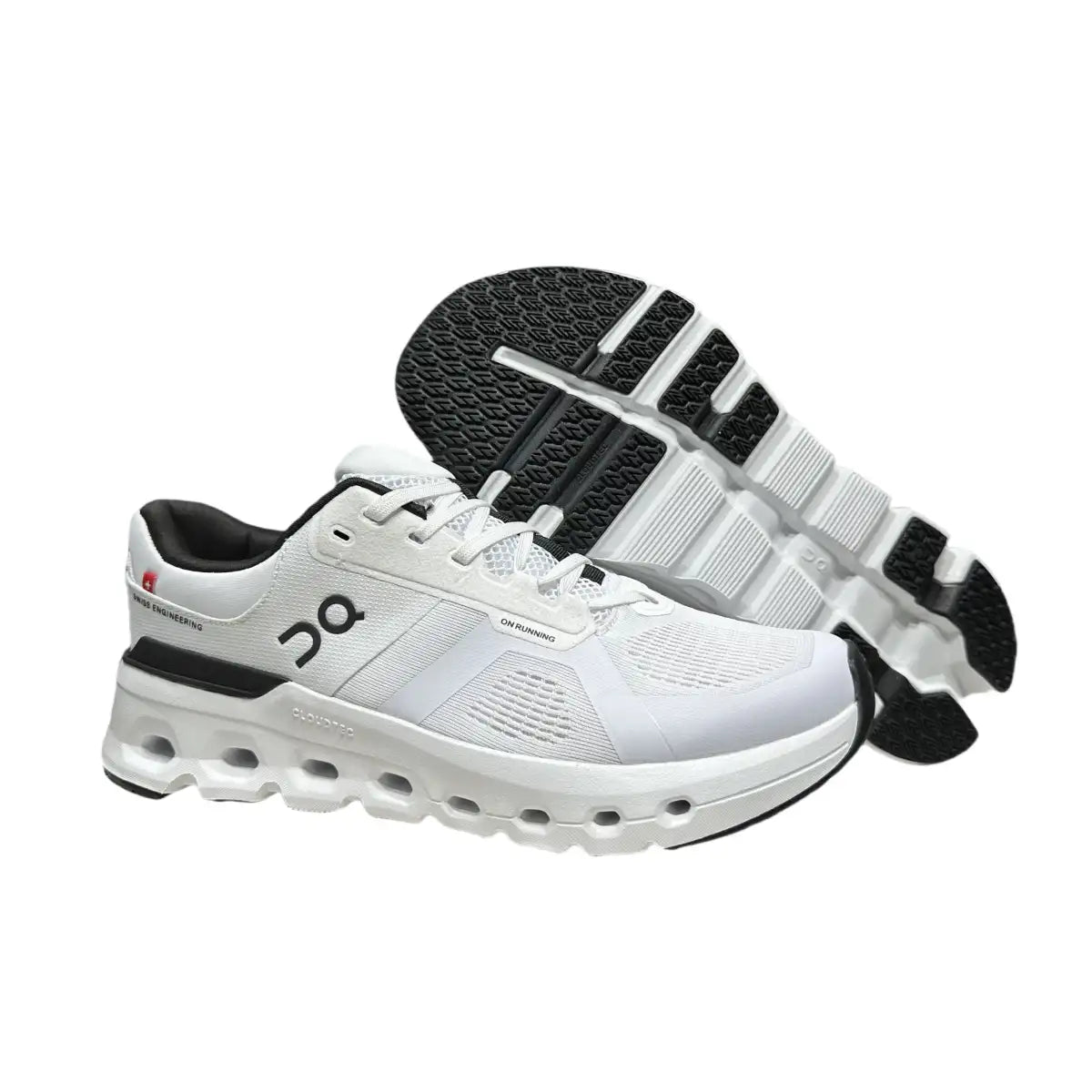 On Cloudrunner 2 Herren Weiß/Schwarz