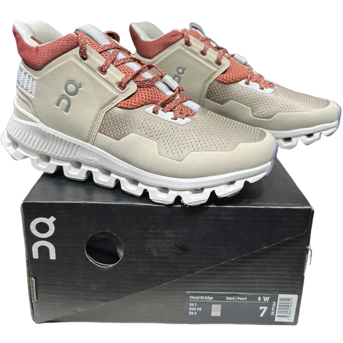 On Cloud Hi Edge  Women'S  Gauze/White