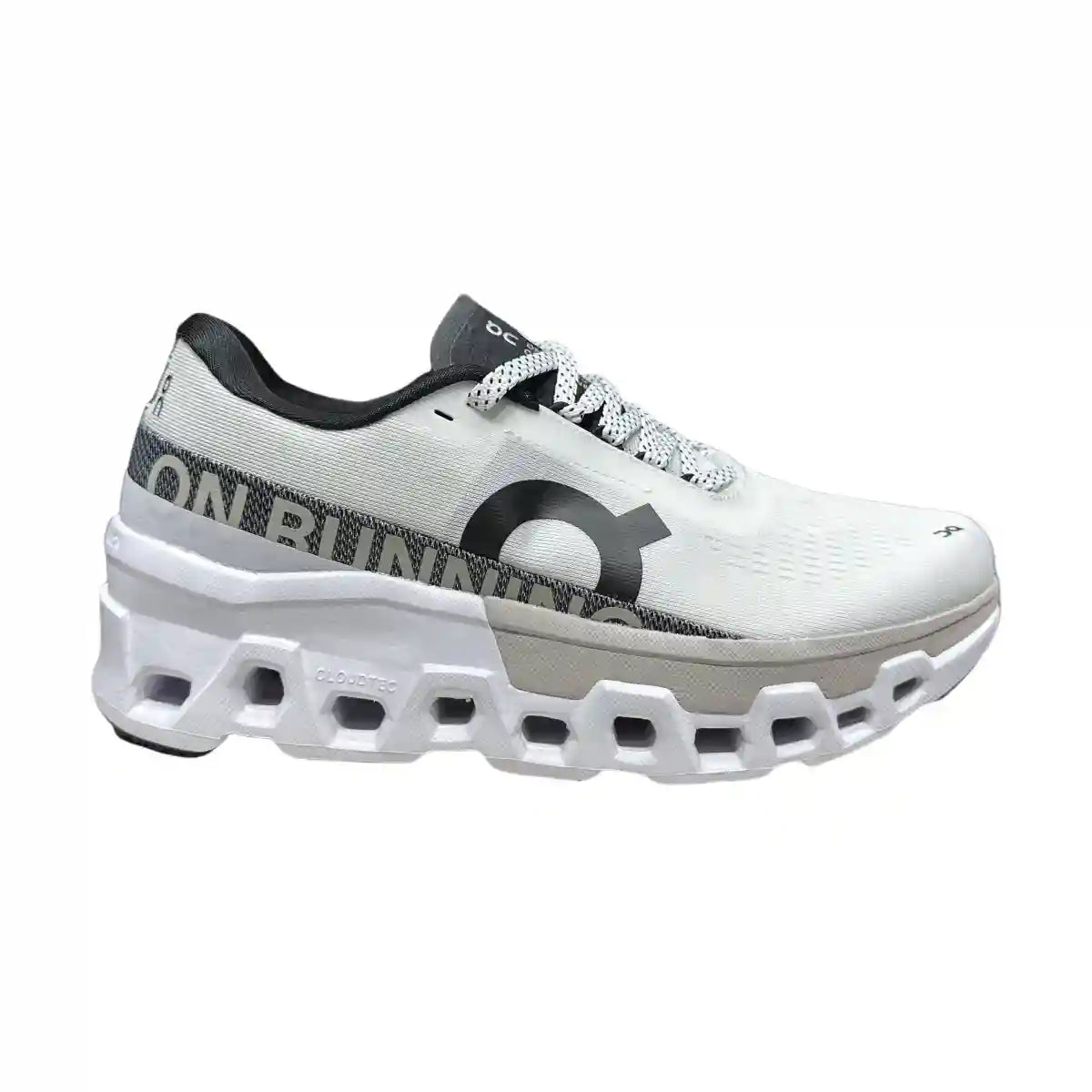 On Cloudmonster 2 Herren Undyed Natural Mist White