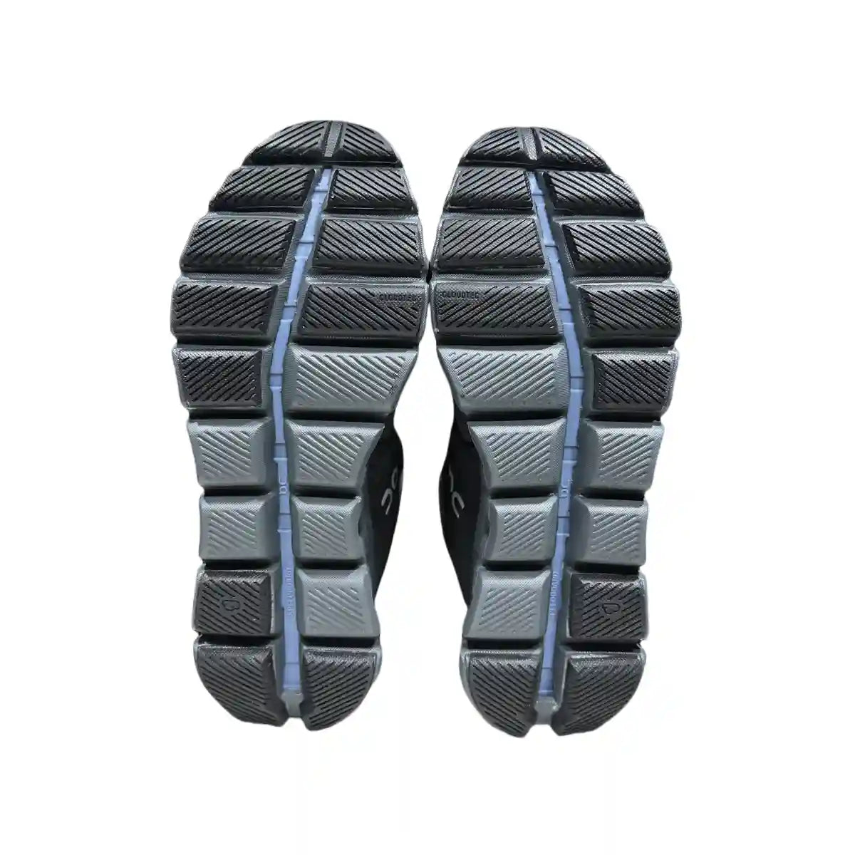 On Cloud X4   Men's Black/Light Gray-Blue